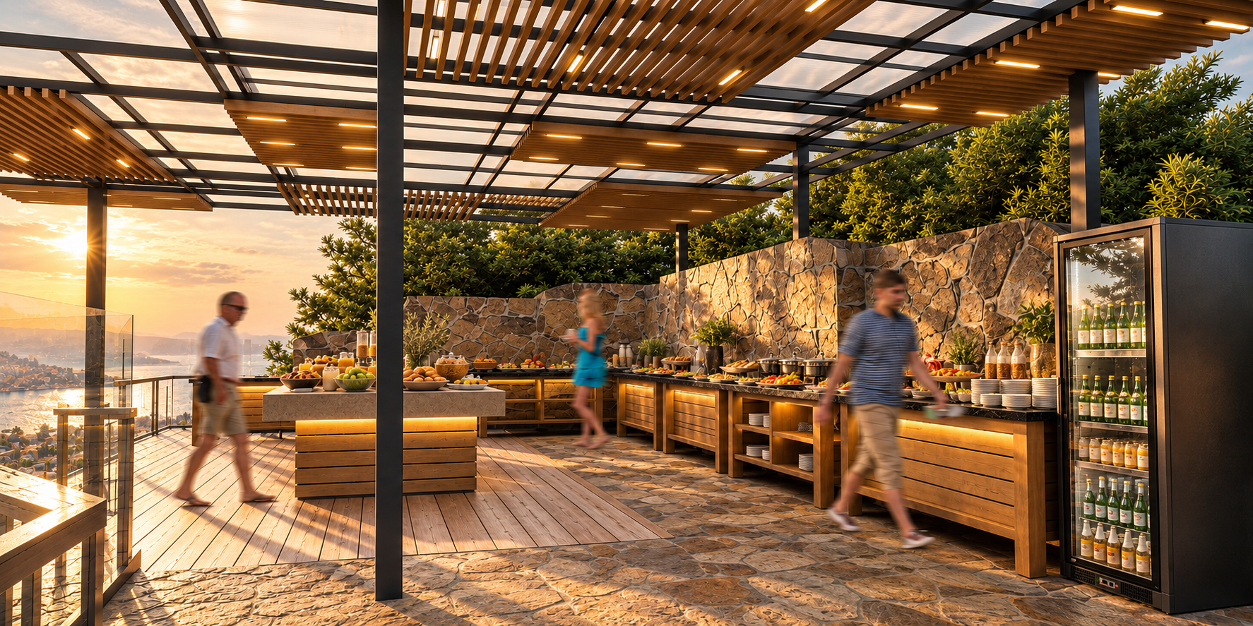 Club Med Waterfront Restaurant, Bodrum