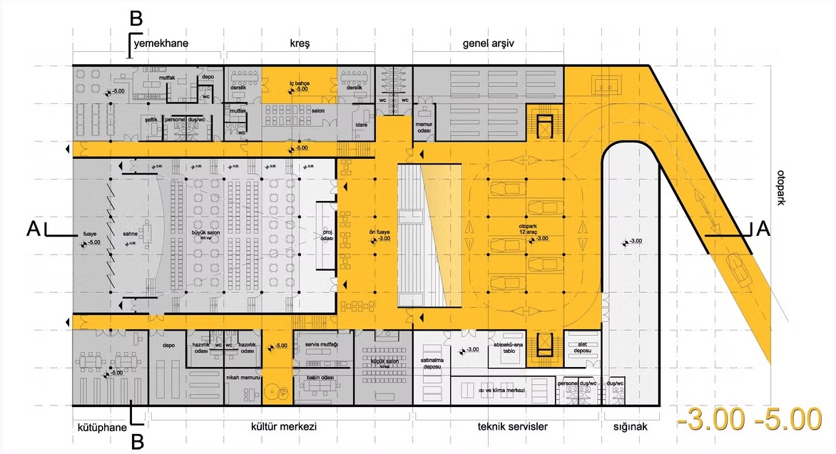 Kadirli Municipal Building & Civic Center, Osmaniye - 6